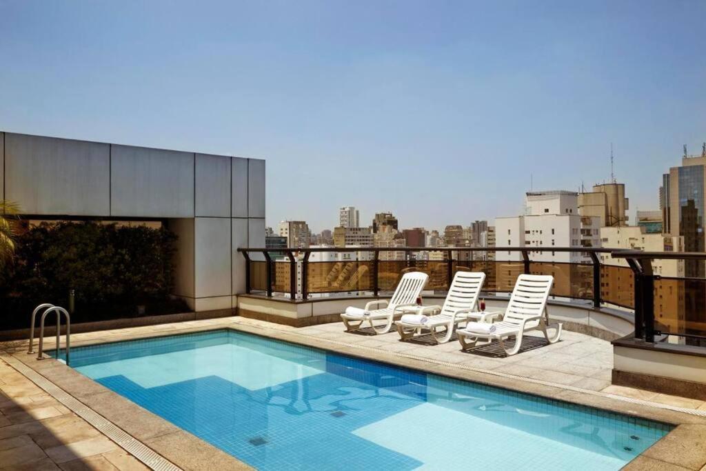 Apart-Hotel Dentro Do Transamerica Executive Faria Lima São Paulo Exterior foto